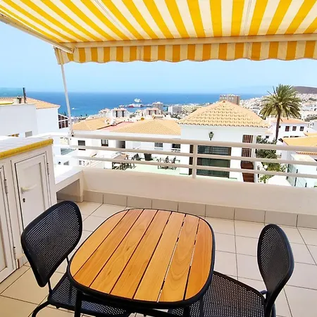 Appartamento Tranquil Hillside With Oceanview And Pool Los Cristianos (Tenerife)